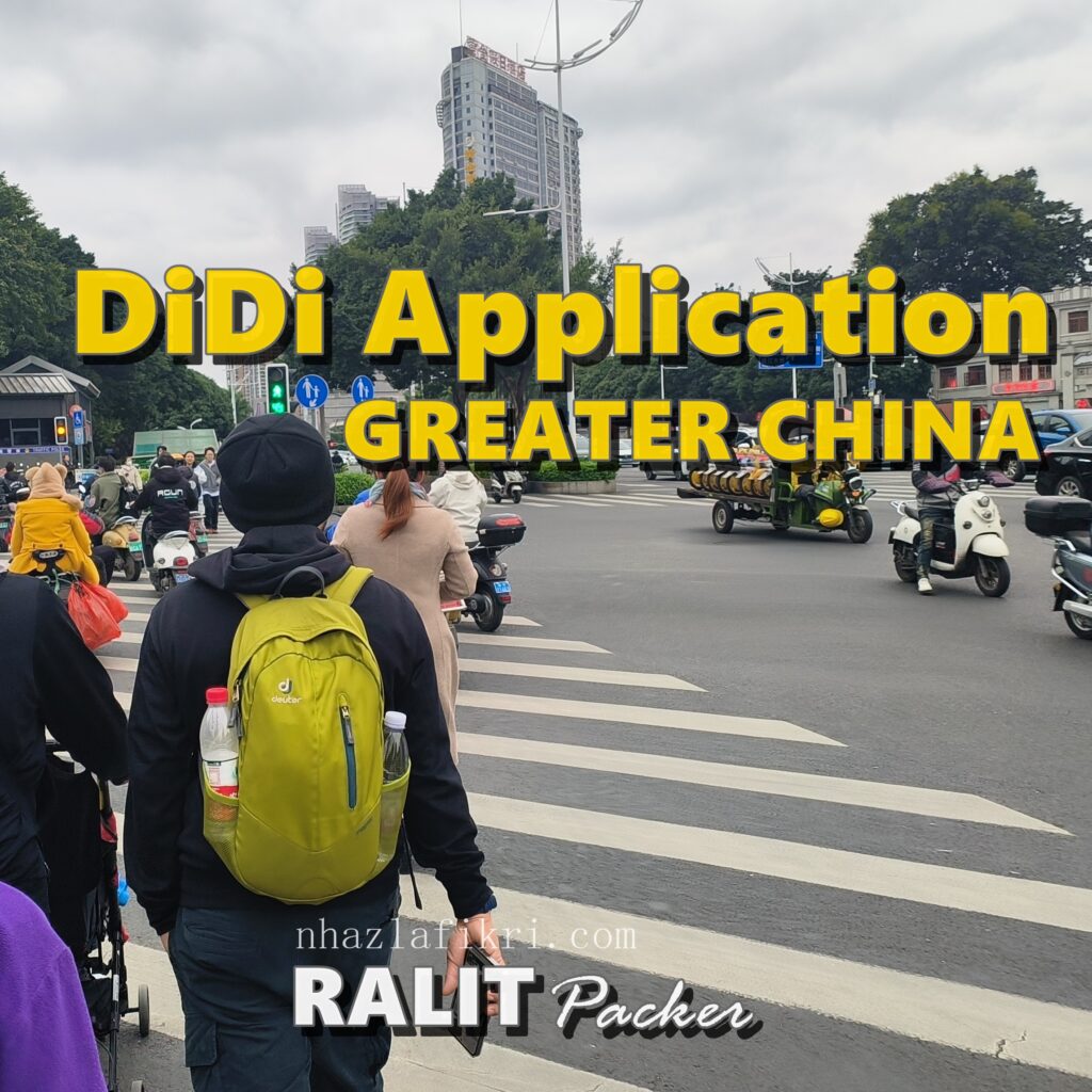 Naik teksi di China dengan Didi Apps – Greater China